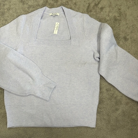 L7 Melwood Square-Neck Sweater in Coziest Yarn - Picture 5 of 6